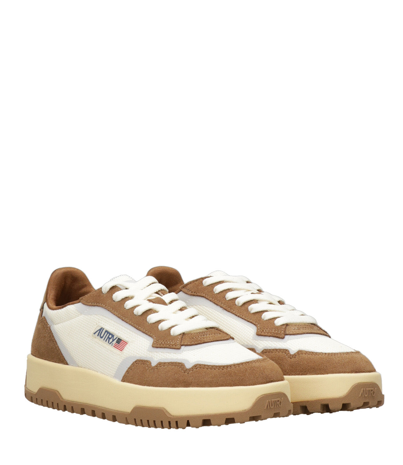 Autry | Sneakers Wildpace Low Cammello Bianco