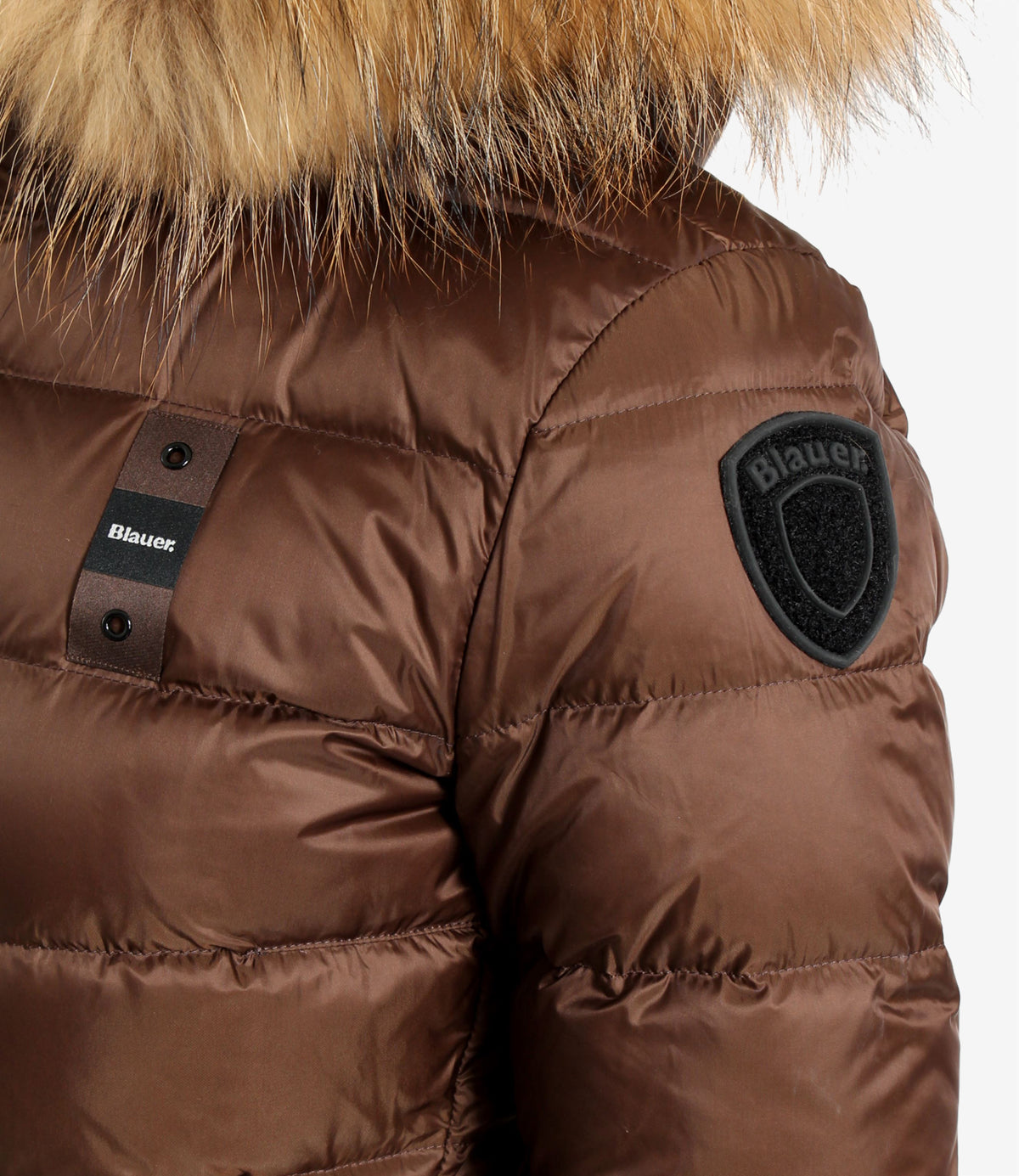 Blauer | Piumino Arcadia Marrone Beige