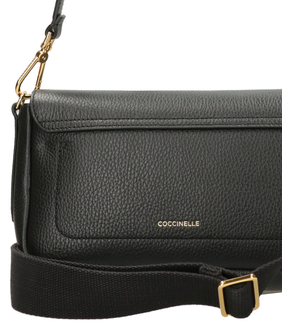 Coccinelle | Borsa a Spalla C-Me Lock Medium Nero