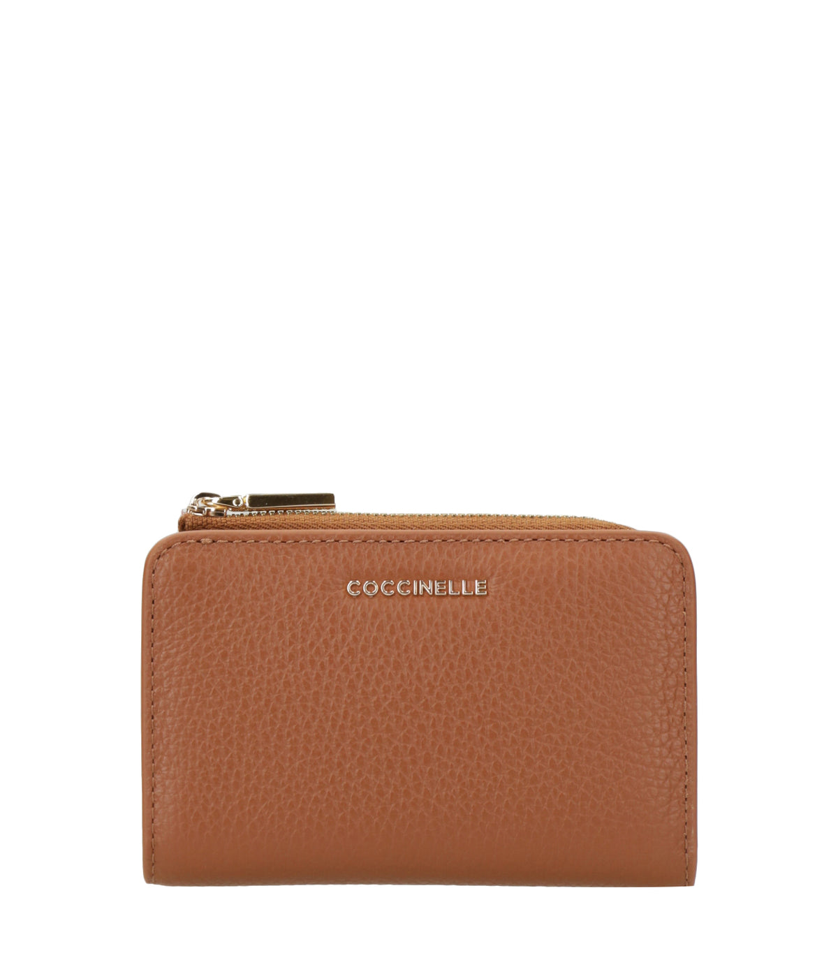 Coccinelle | Portafogli Metallic Small Cognac