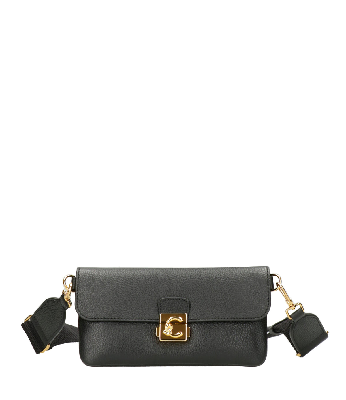 Coccinelle | Borsa a Tracolla C-Me Lock mini Nero