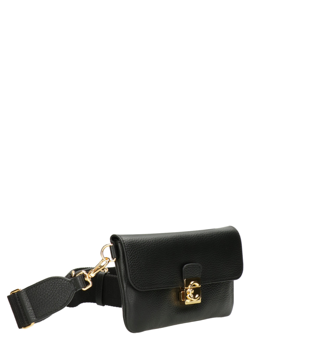 Coccinelle | Borsa a Tracolla C-Me Lock mini Nero