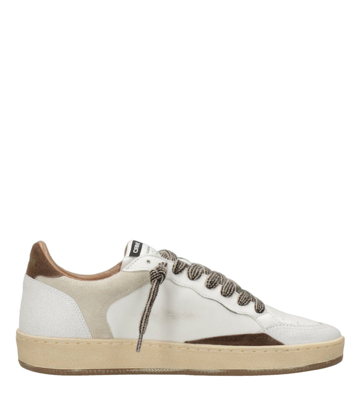 Crime London | Sneakers Chelsea Bianco Moro
