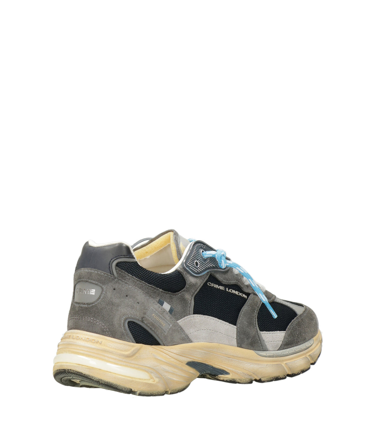 Crime London | Sneakers Fugitive 9094 Grigio piombo Blu