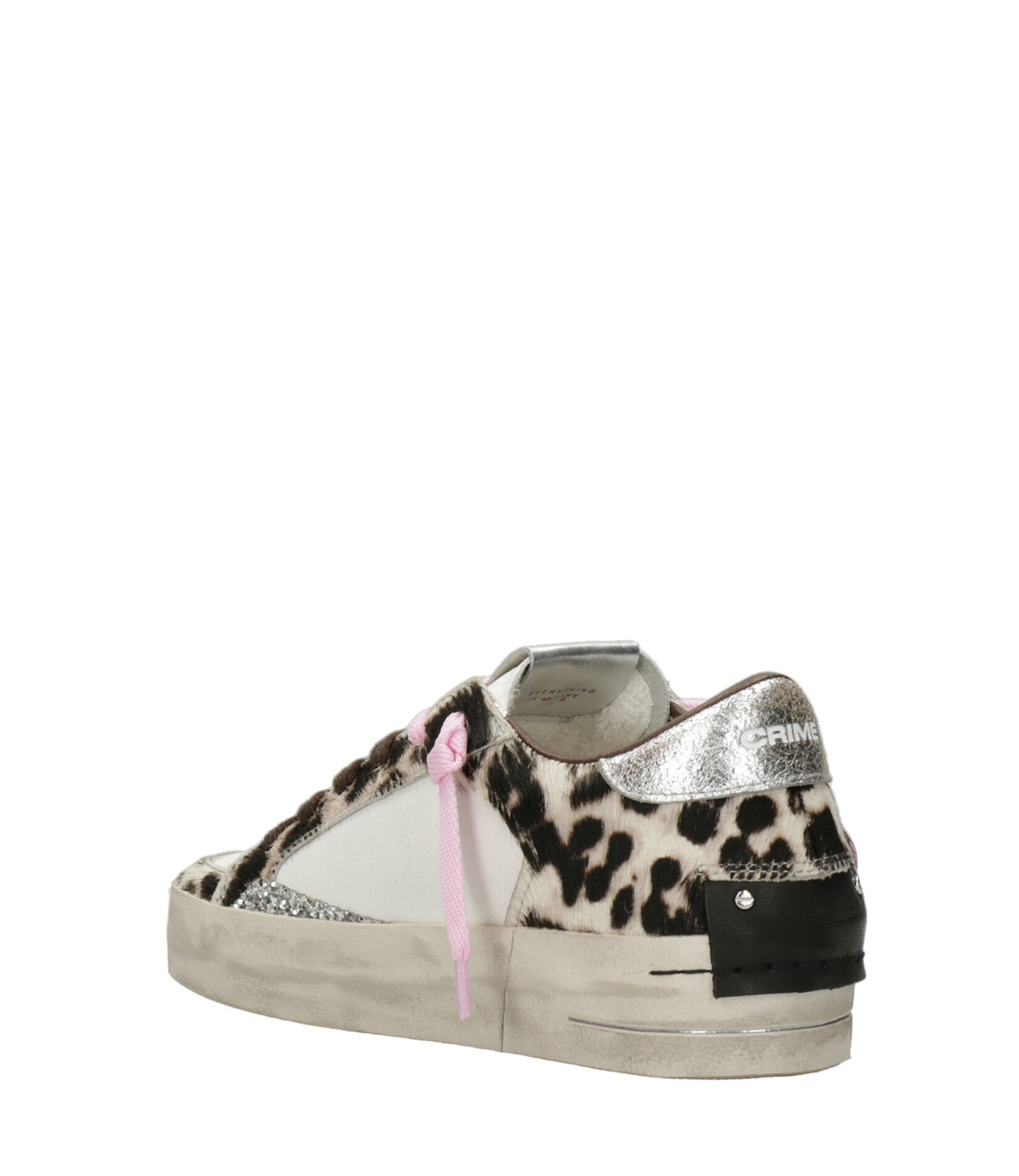 Crime London | Sneakers Hyena Bianco Maculato