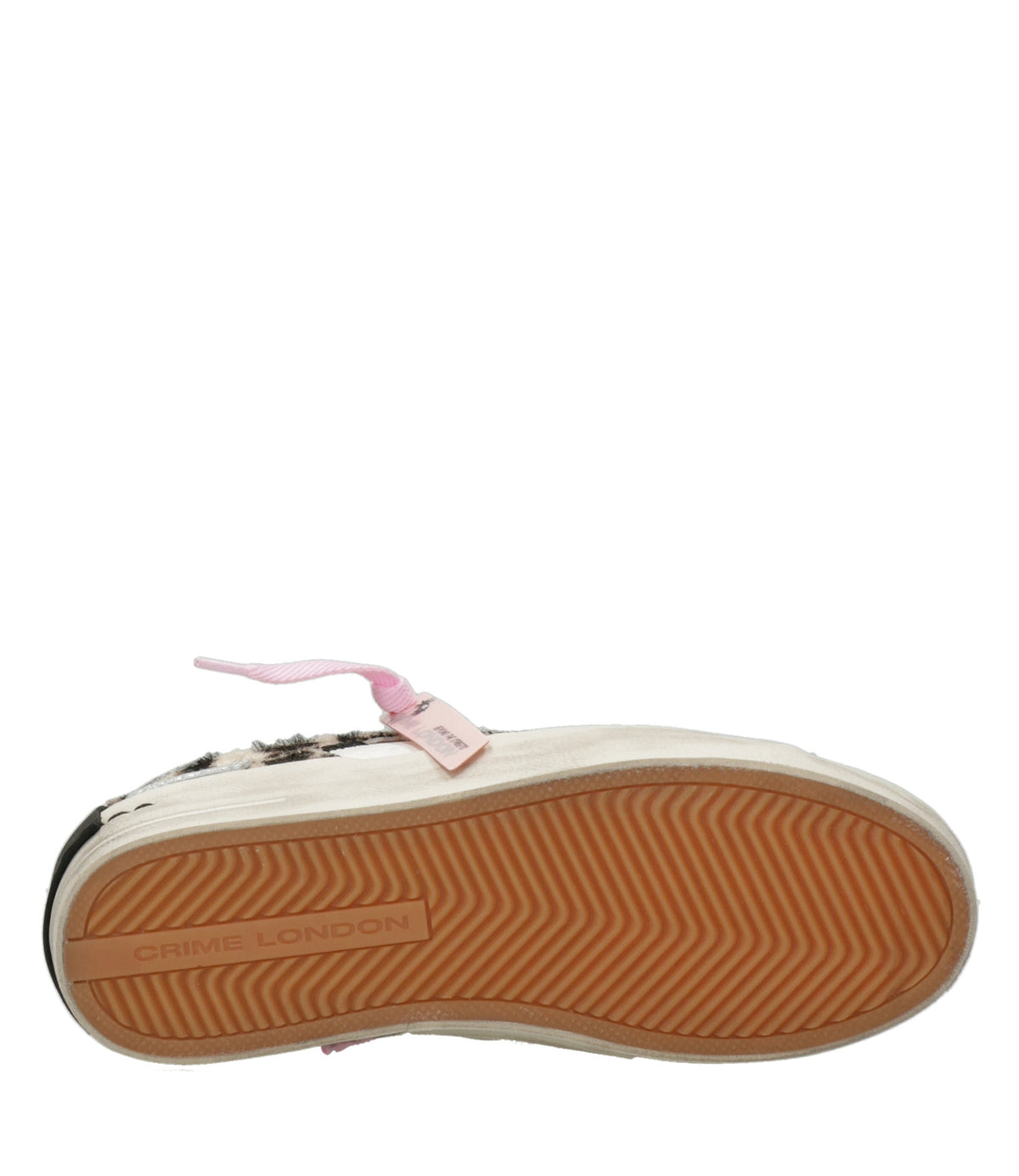 Crime London | Sneakers Hyena Bianco Maculato