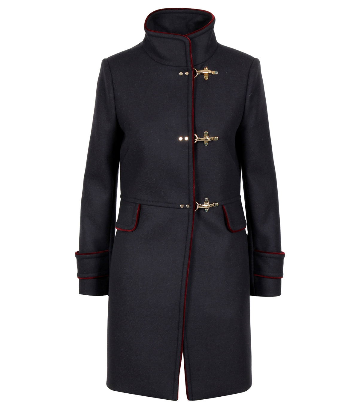 Fay | Cappotto Virginia Coat 3 Ganci Blu notte