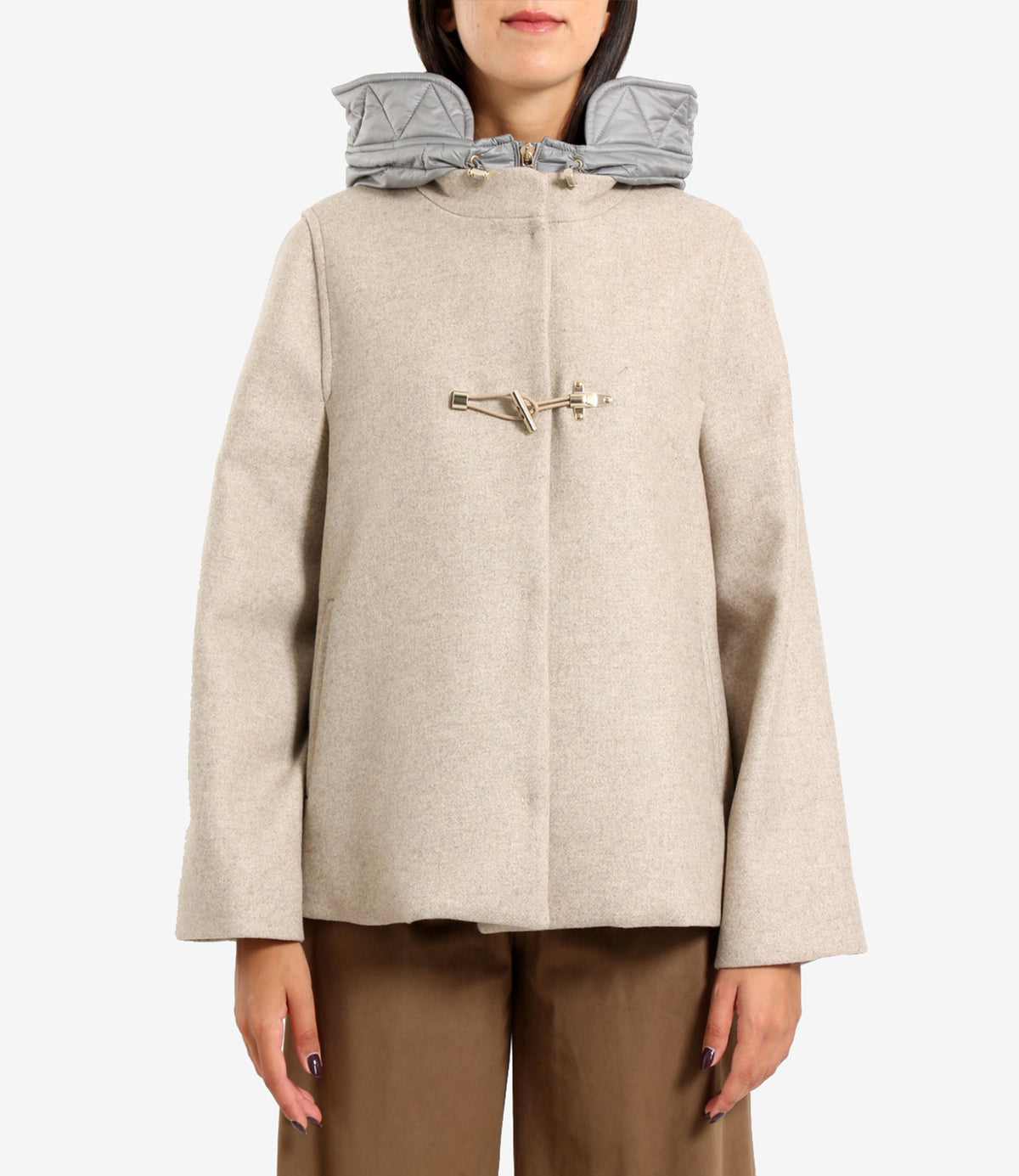 Fay | Cappa Cappa Toggle Coat Cipria