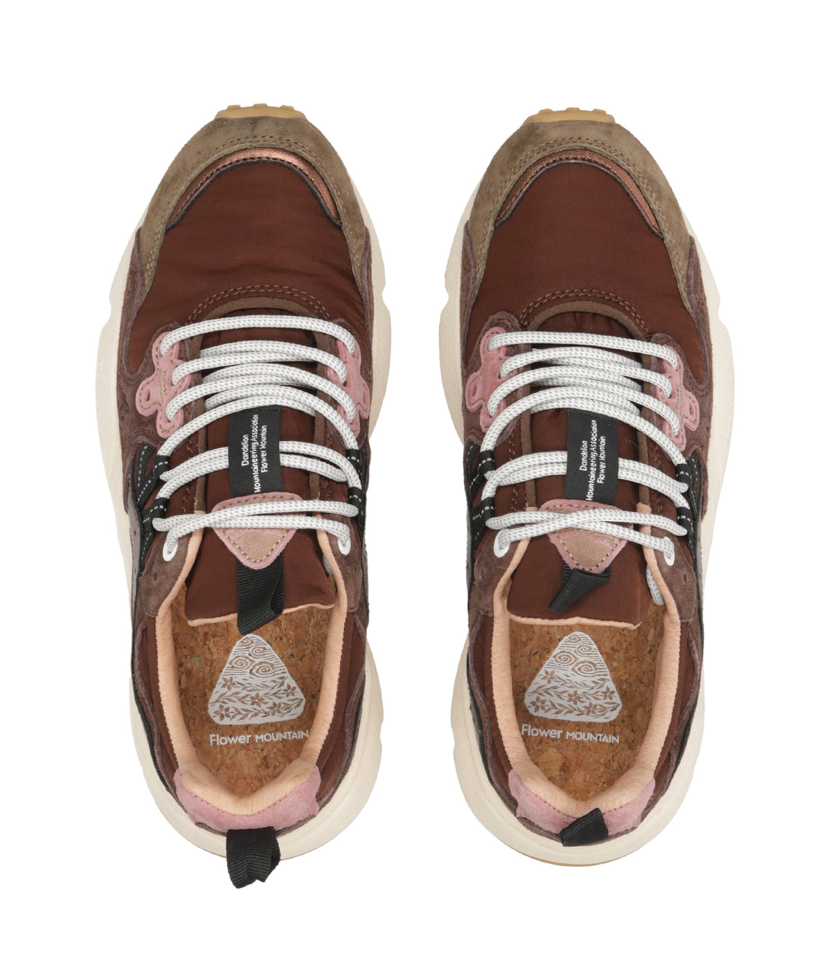 Flower Mountain | Sneakers Yamano 3 Marrone Rosa
