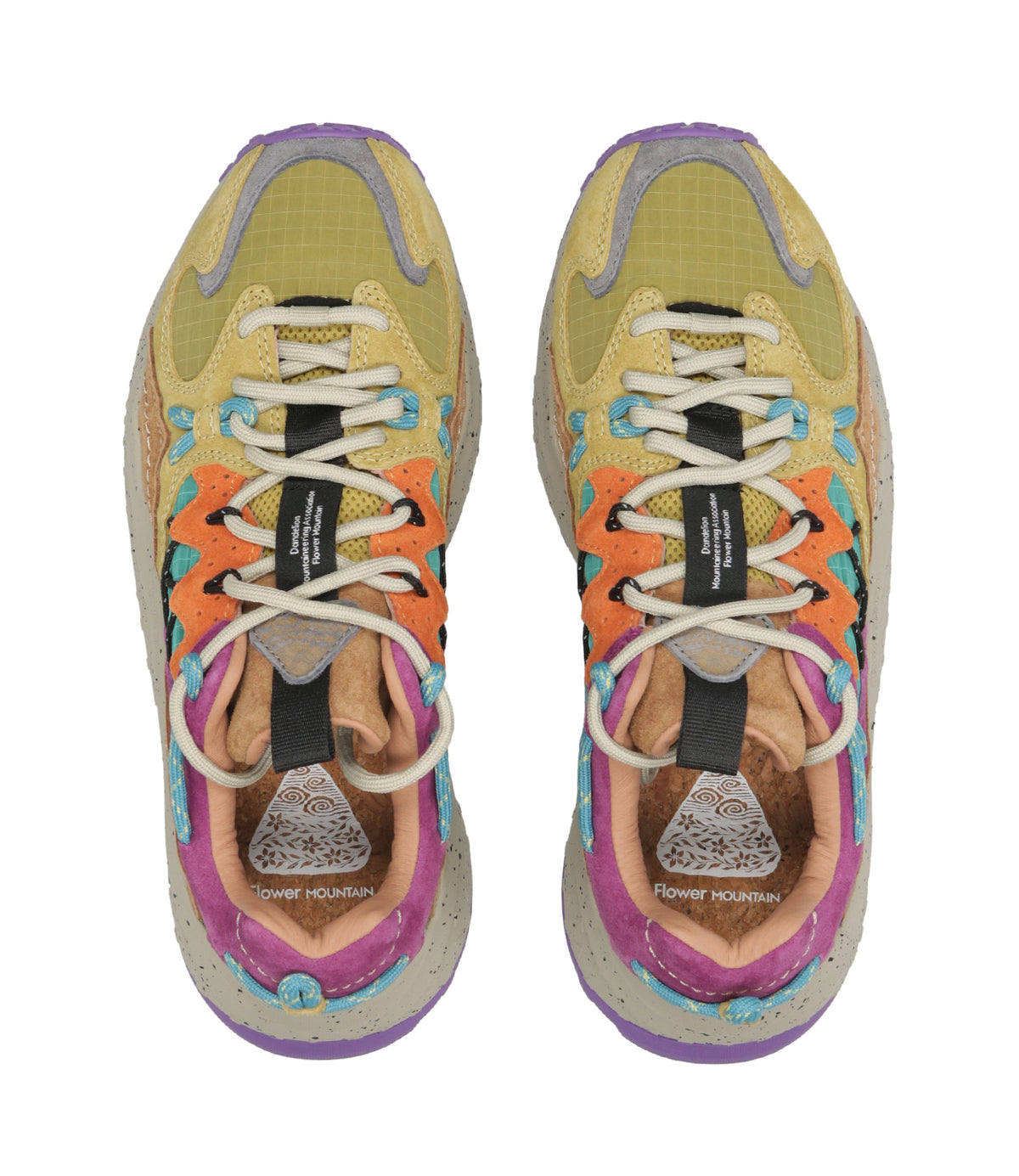 Flower Mountain | Sneakers Yamabushi Giallo Viola