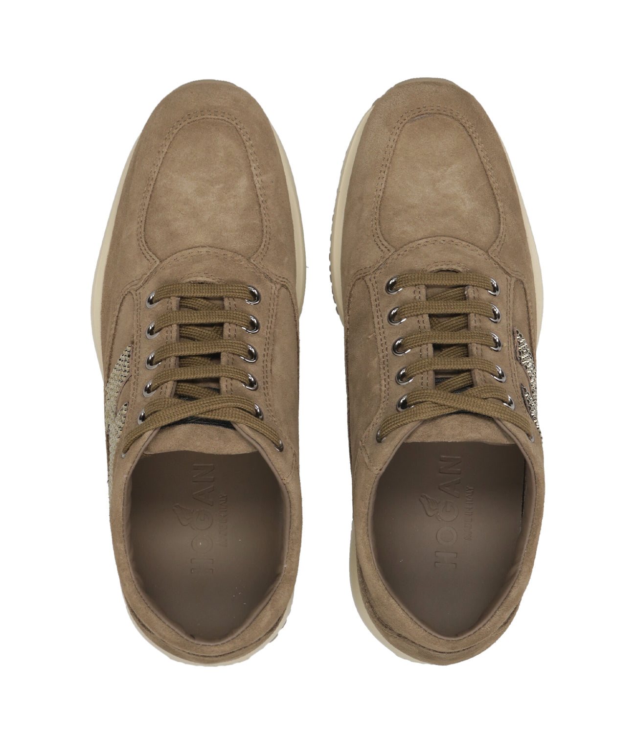 Hogan | Sneakers Interactive H Strass Tortora