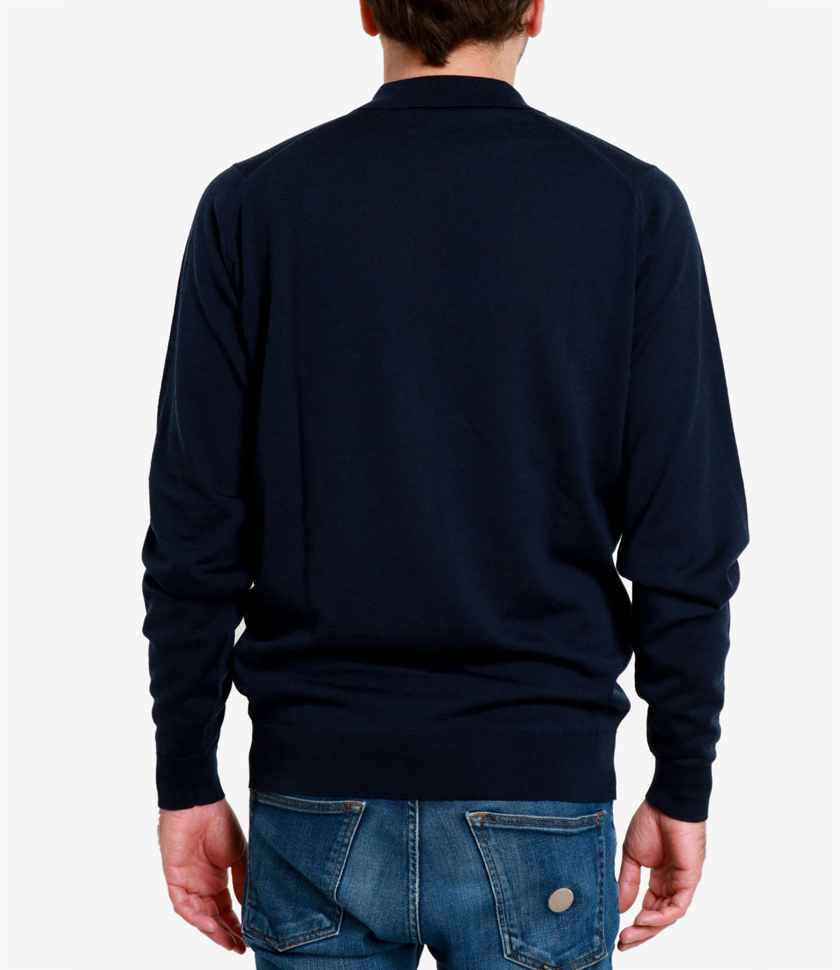 John Smedley | Polo Belpe Blu notte