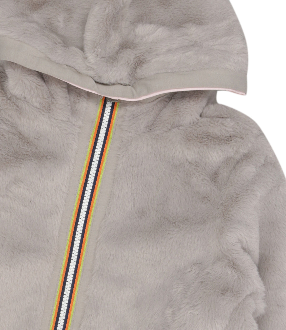 K-Way Kids | Giubbotto P. Deva Light Spacer Fur Double Rosa