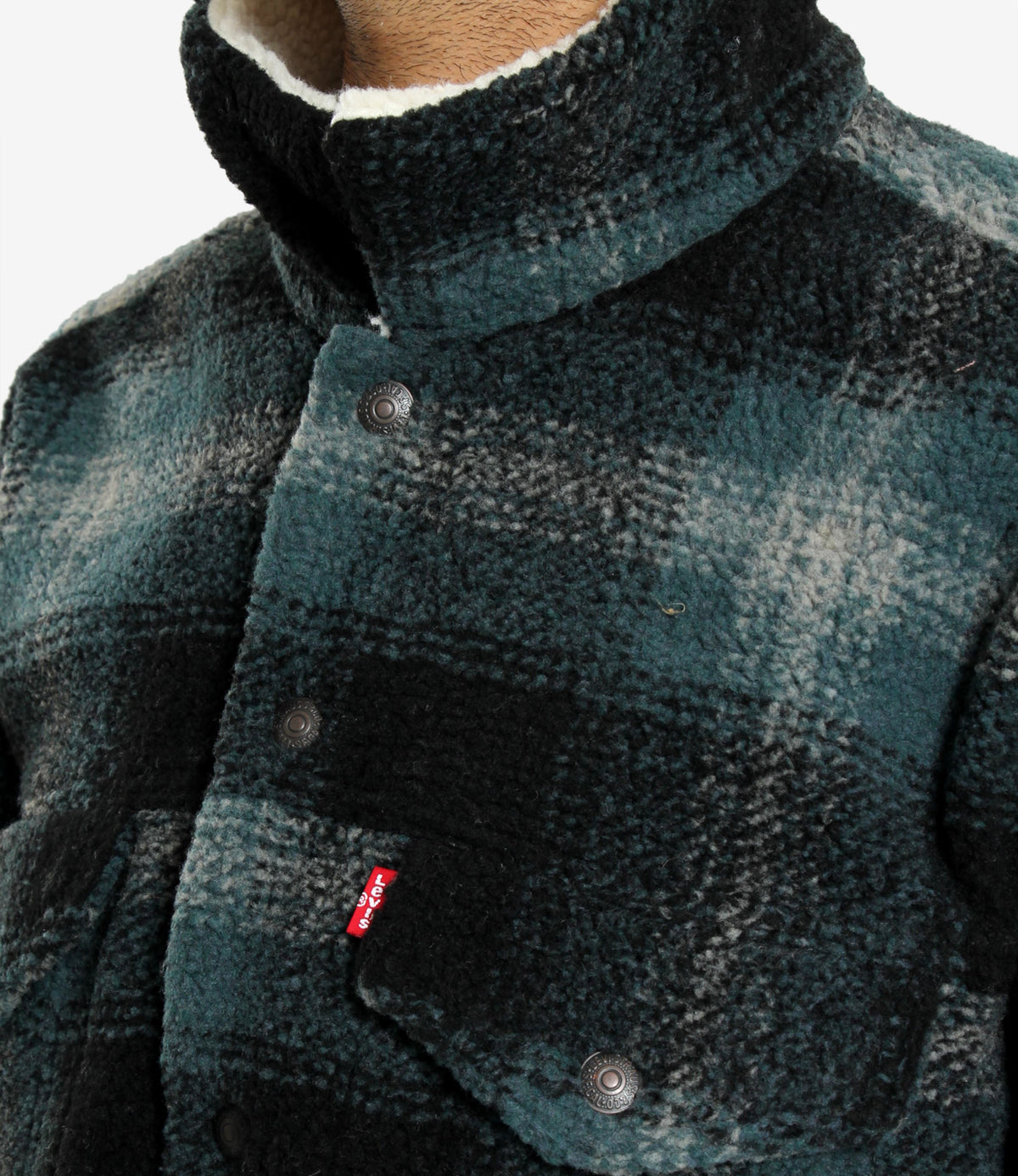Levis | Giubbotto Trucker Nero Petrolio