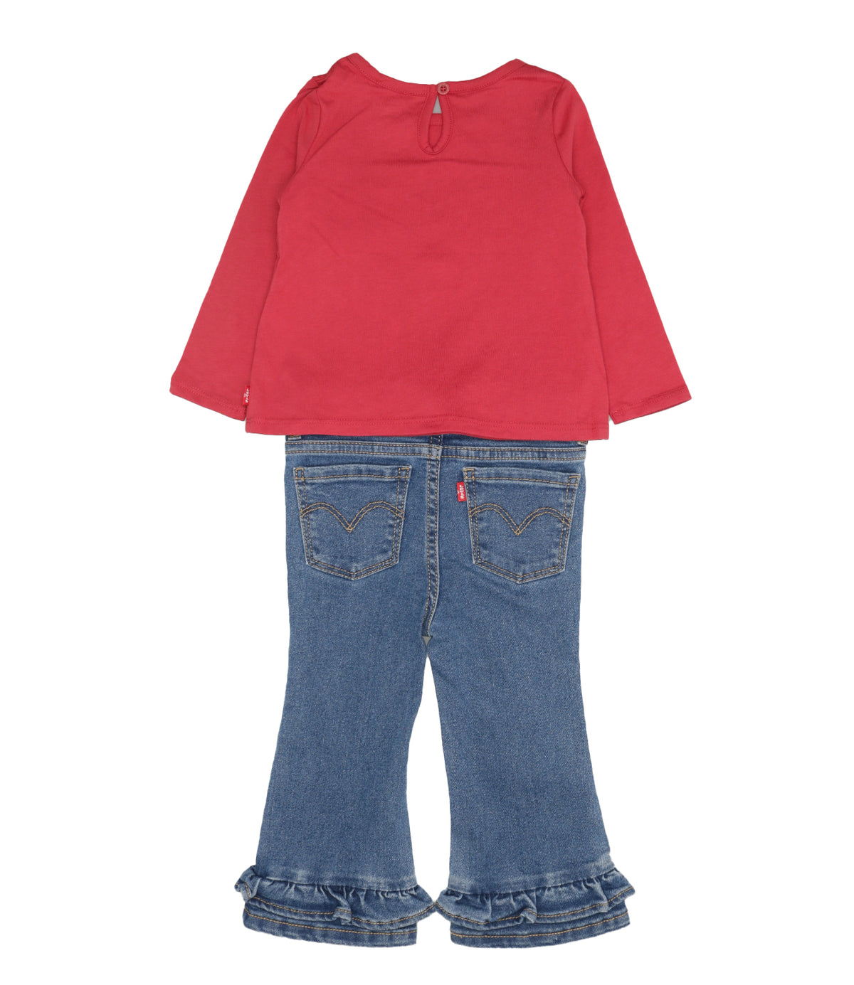 Levis Kids | Set T-Shirt Pantalone Rosso Blu Denim