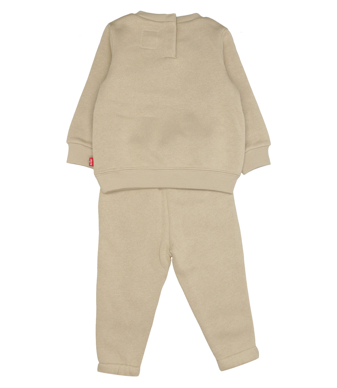 Levis Kids | Set Felpa Pantalone Beige