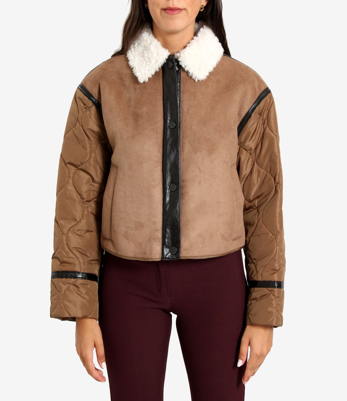 Max Mara Weekend | Giubbotto Gessati Cammello