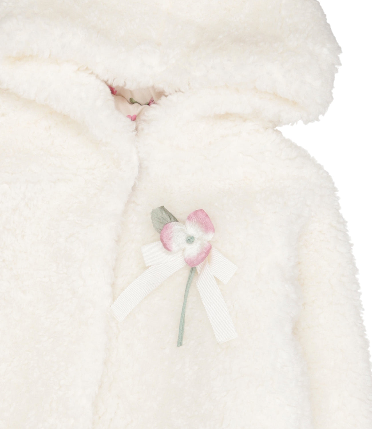 Monnalisa | Cappotto Panna