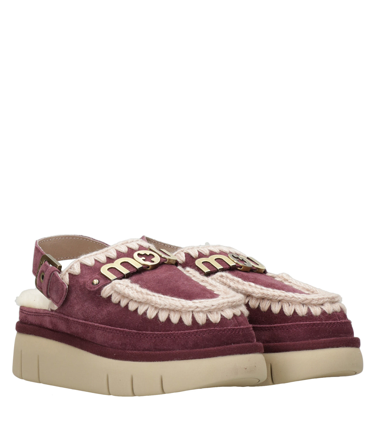 Mou | Sabot Bounce Clog Back Strap Letter Vinaccia