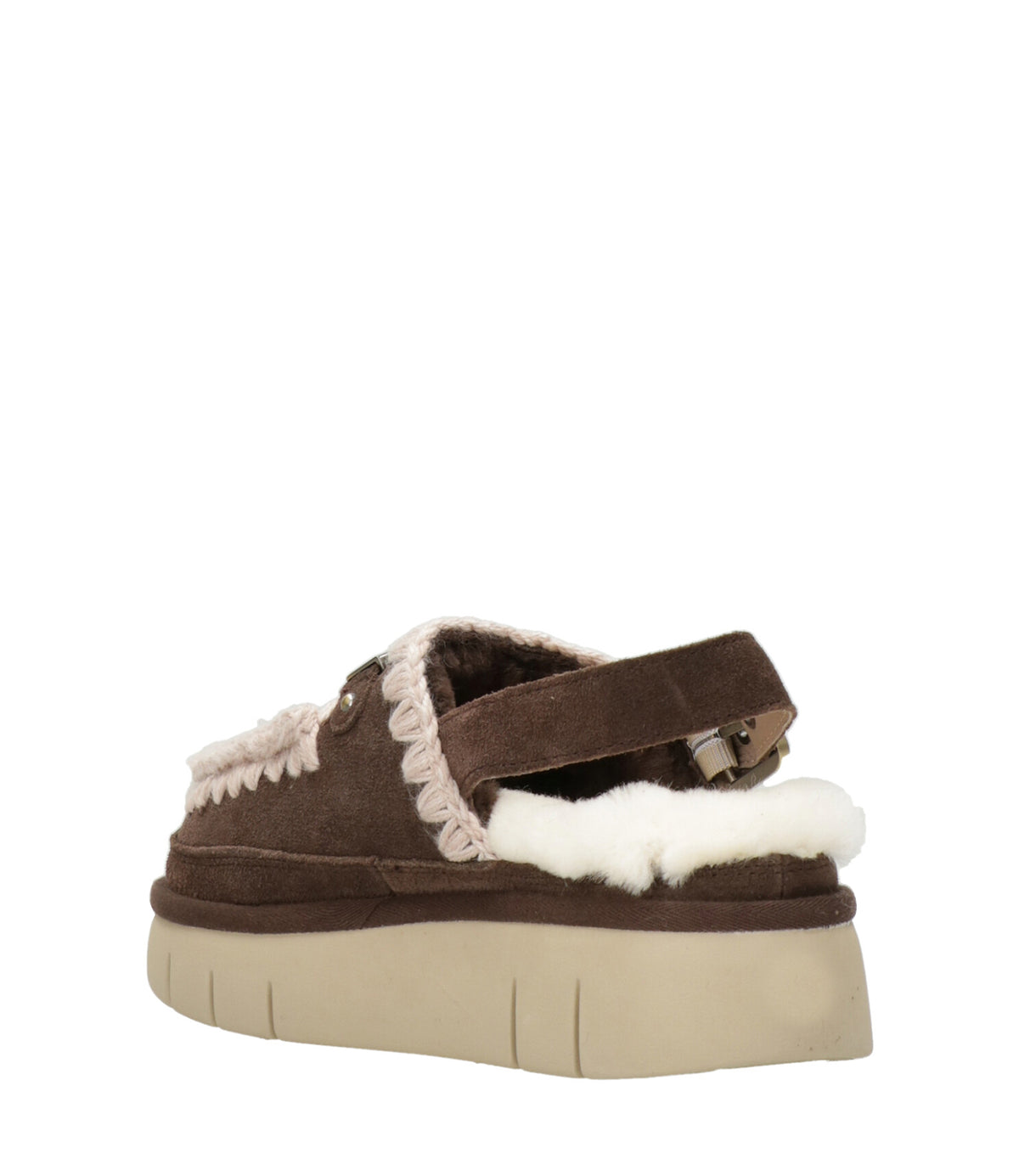 Mou | Sabot Bounce Clog Back Strap Moka