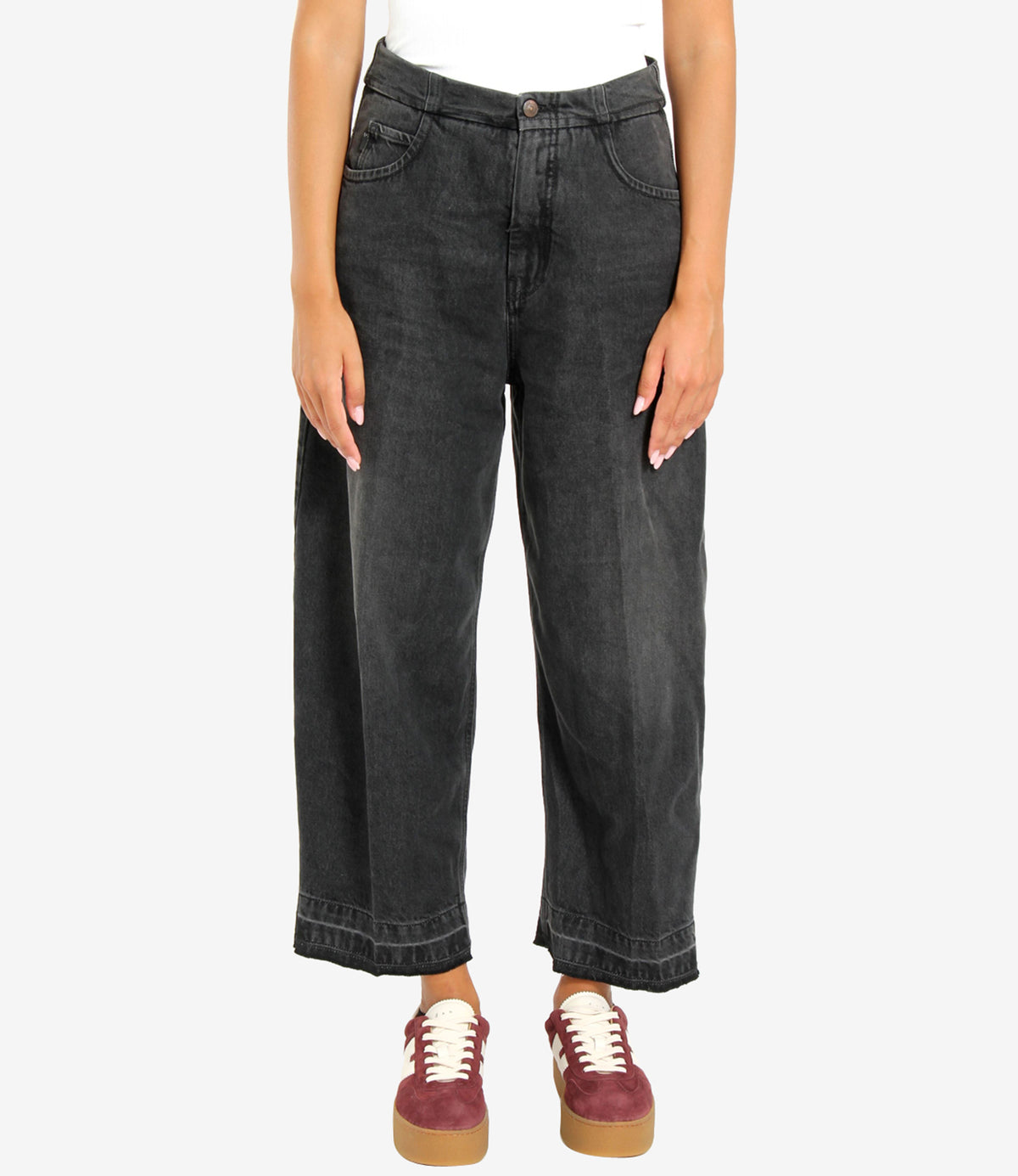 People | Jeans Marion Denim nero
