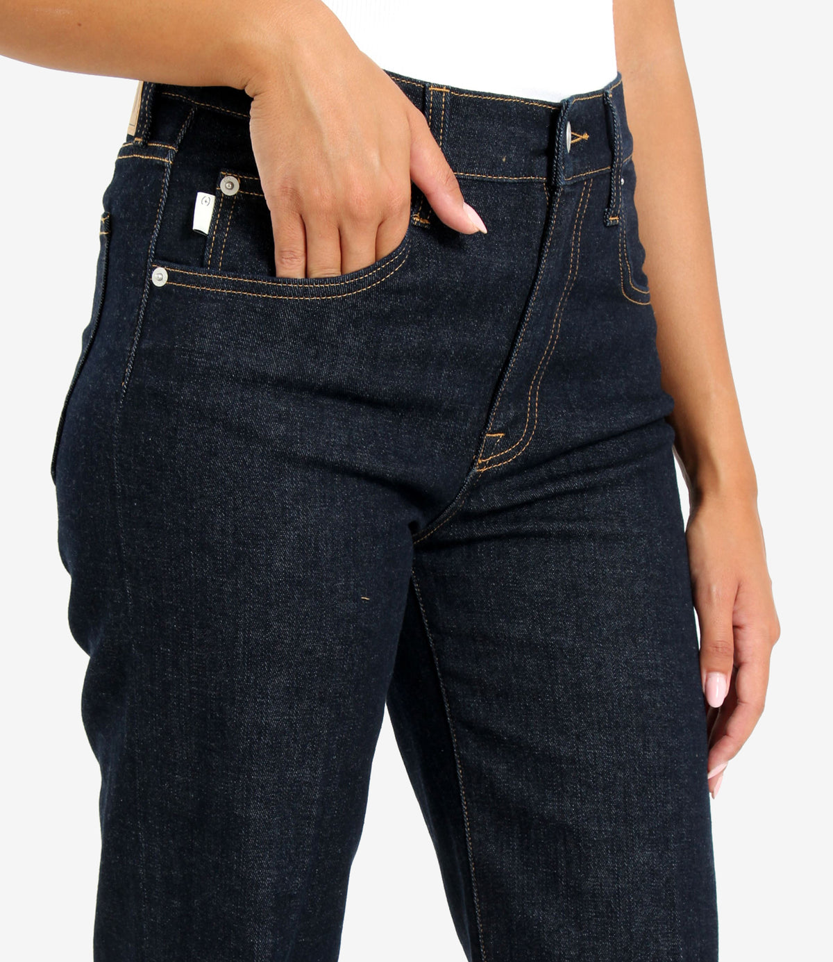 People | Jeans Alma Flair Denim Blu