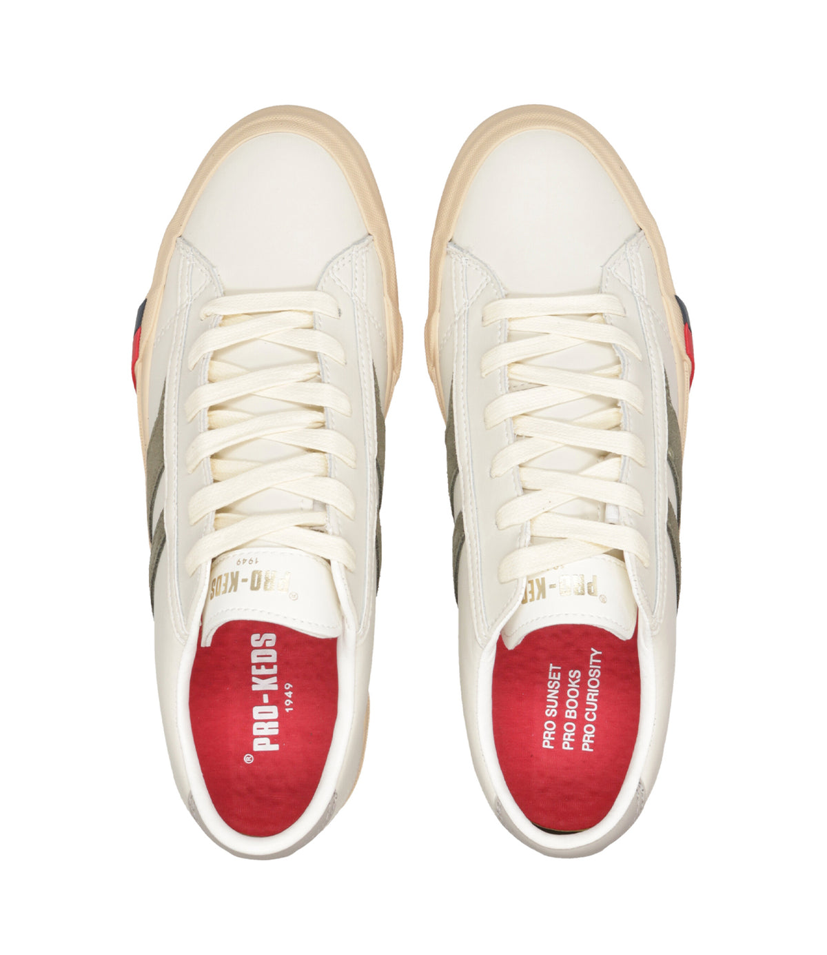 Pro-Keds | Sneakers Royal Classic Bianco Verde militare