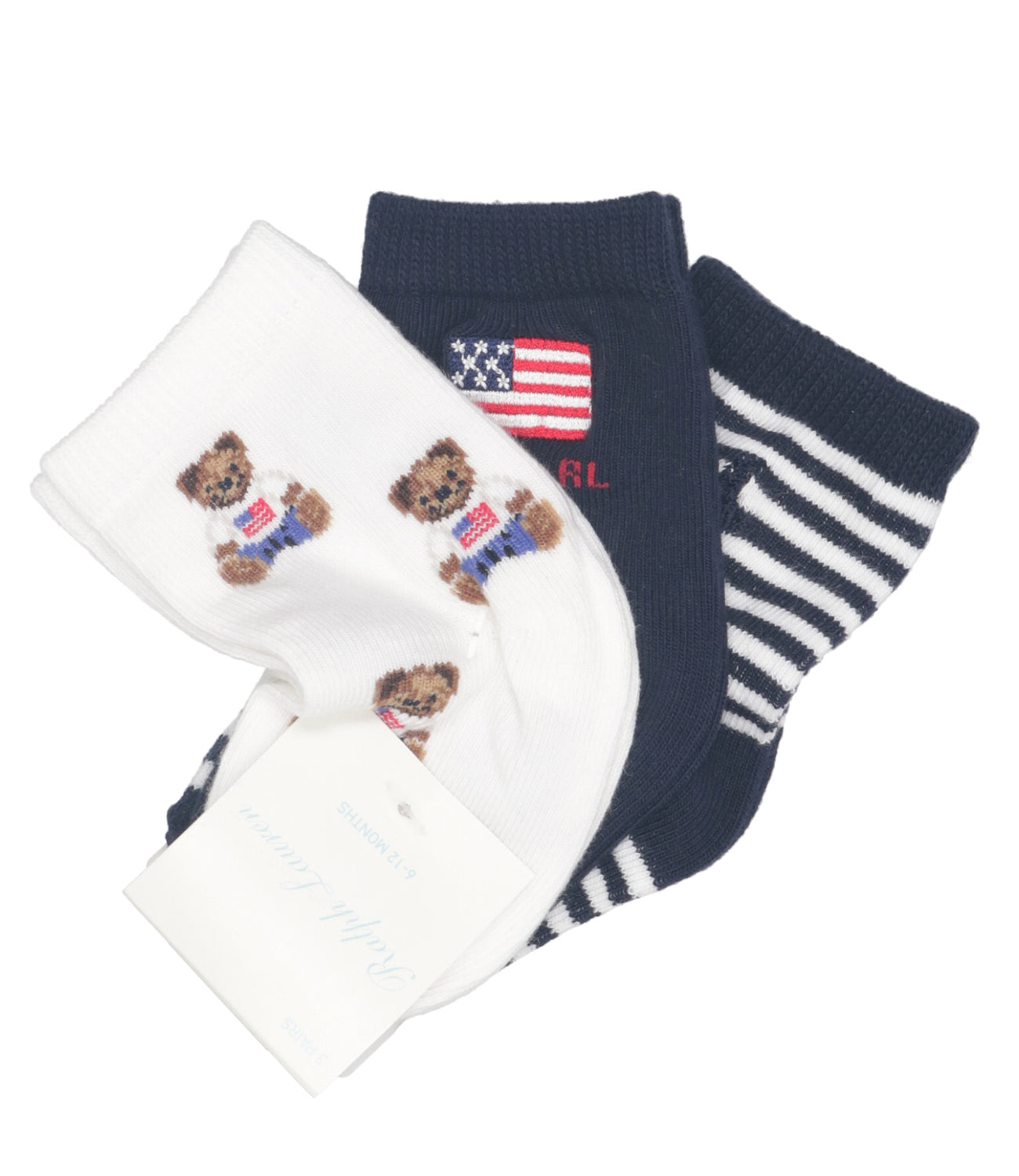 Ralph Lauren Childrenswear | Calzini Bianco Blu navy