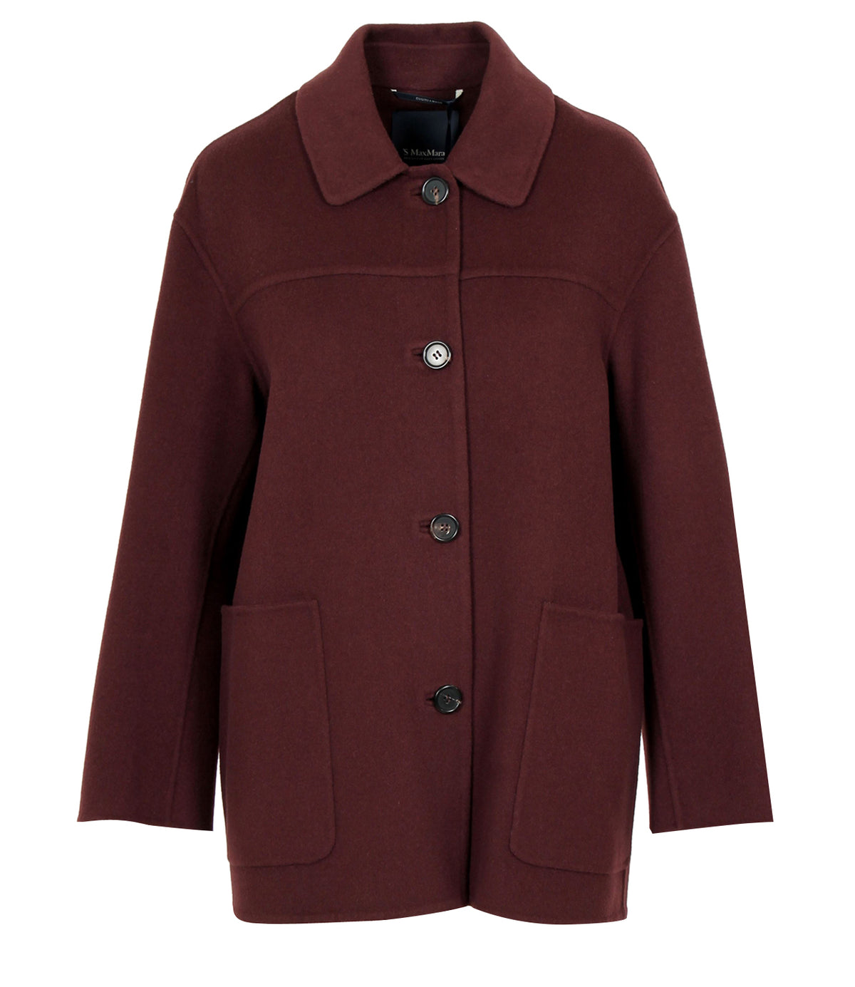 S Max Mara | Cappotto Giugno Rosso scuro