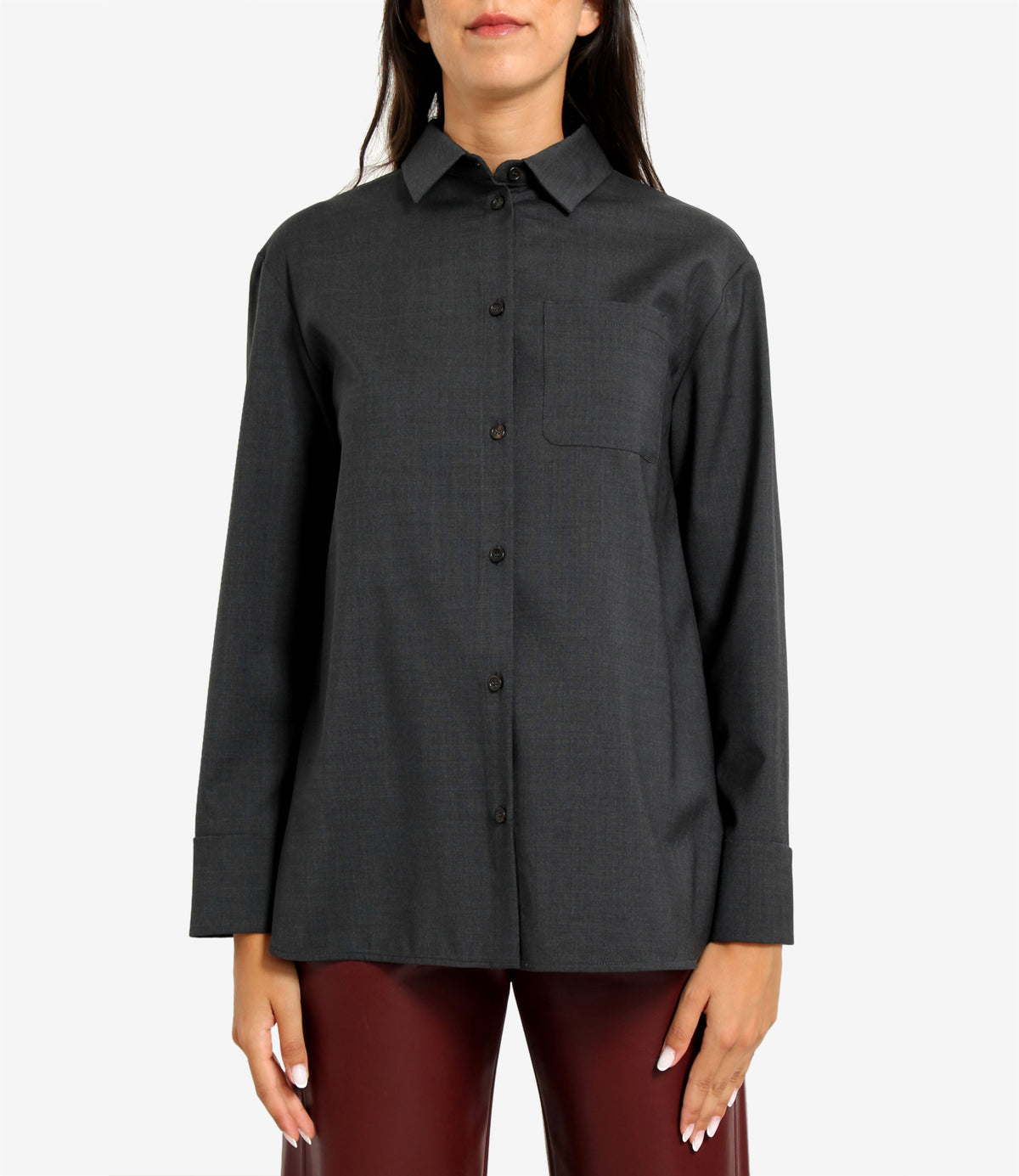 S Max Mara | Camicia Opera Antracite