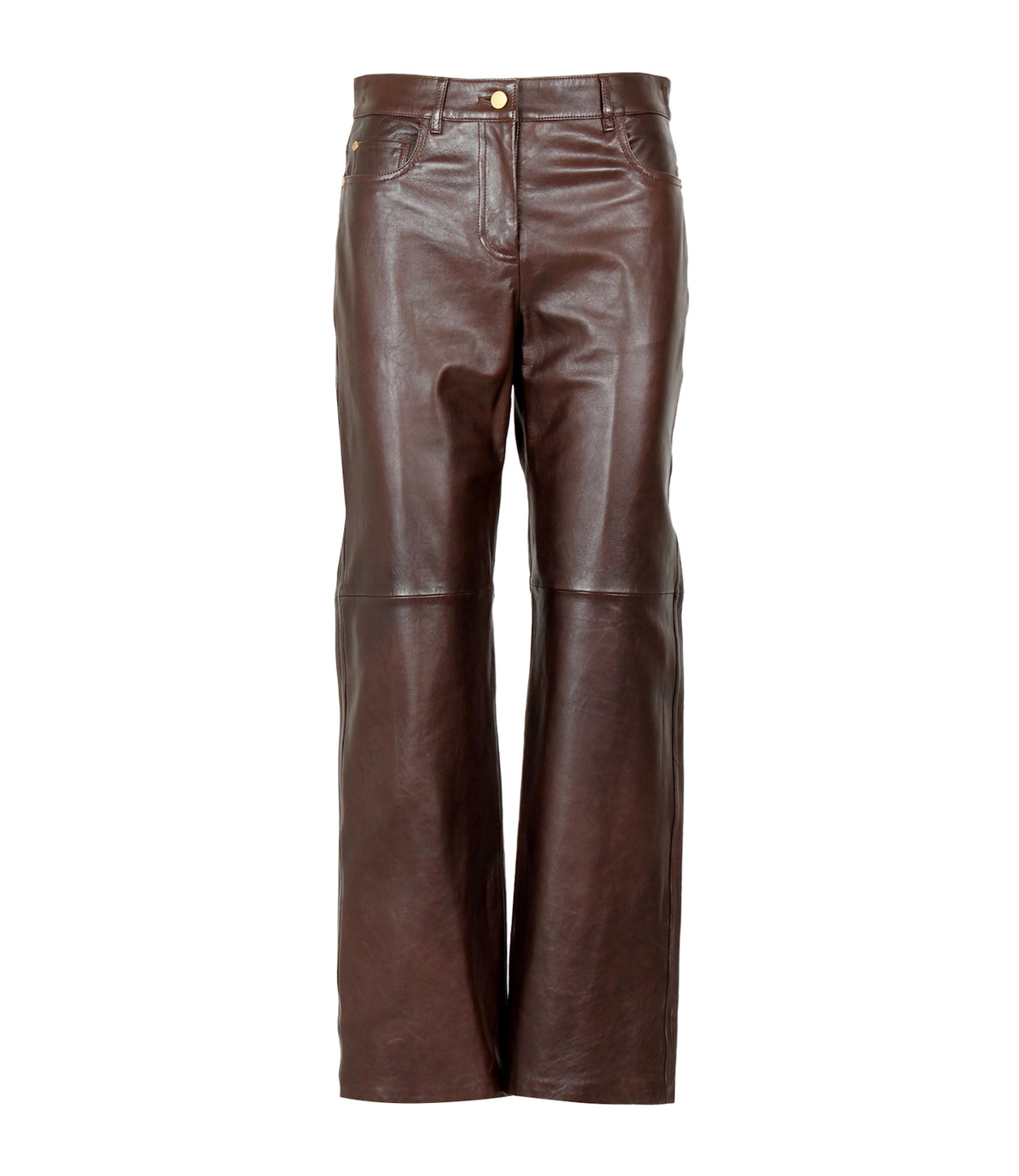 S Max Mara | Pantalone Pesca Marrone scuro