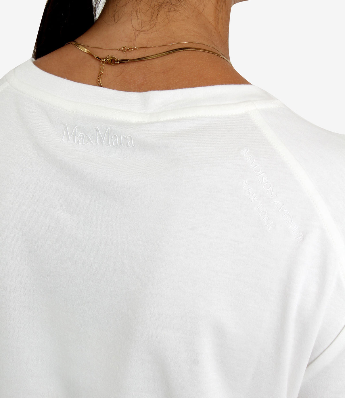 S Max Mara | T-Shirt Segale Bianco