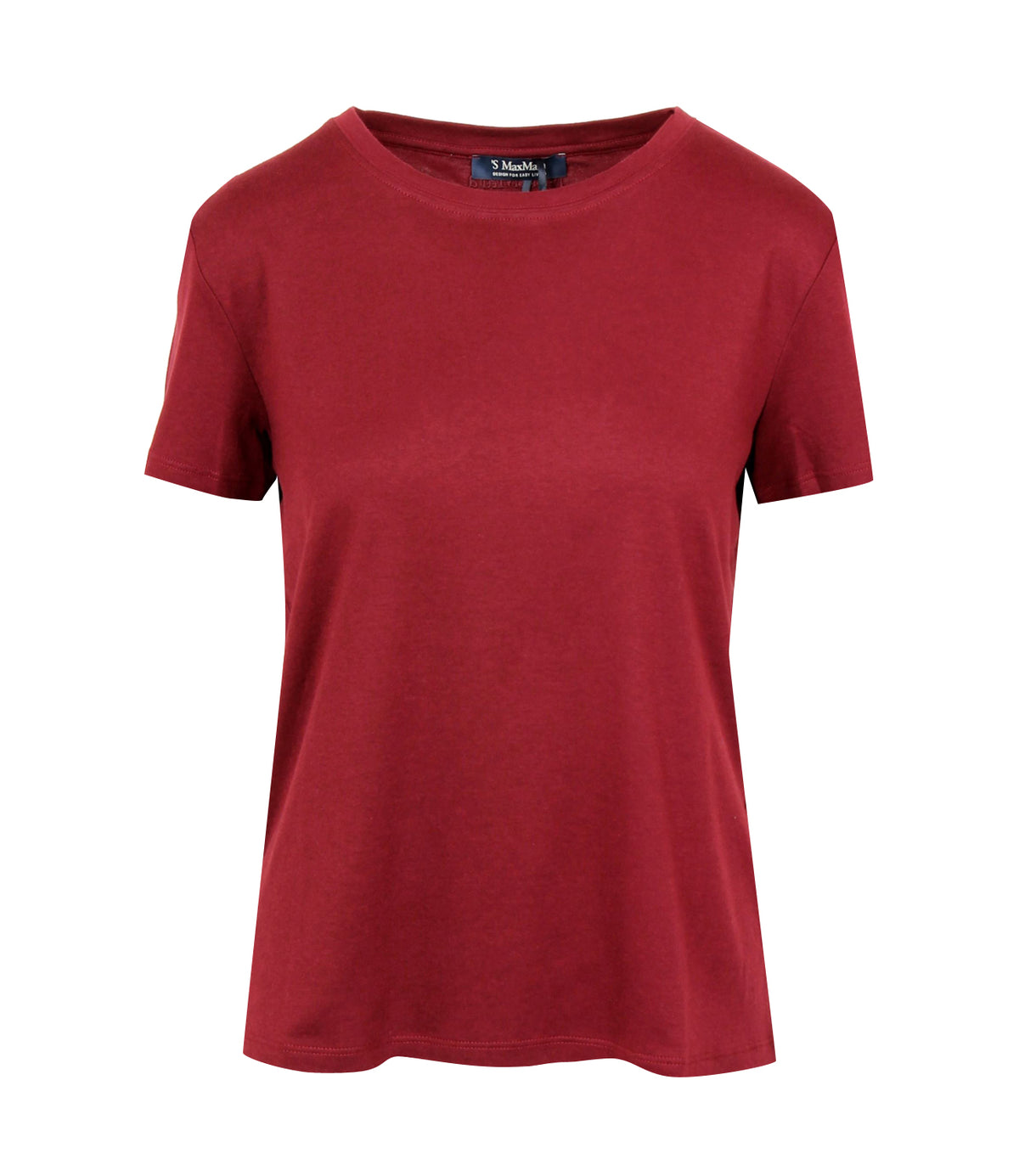 S Max Mara | T-Shirt Segale Rosso scuro