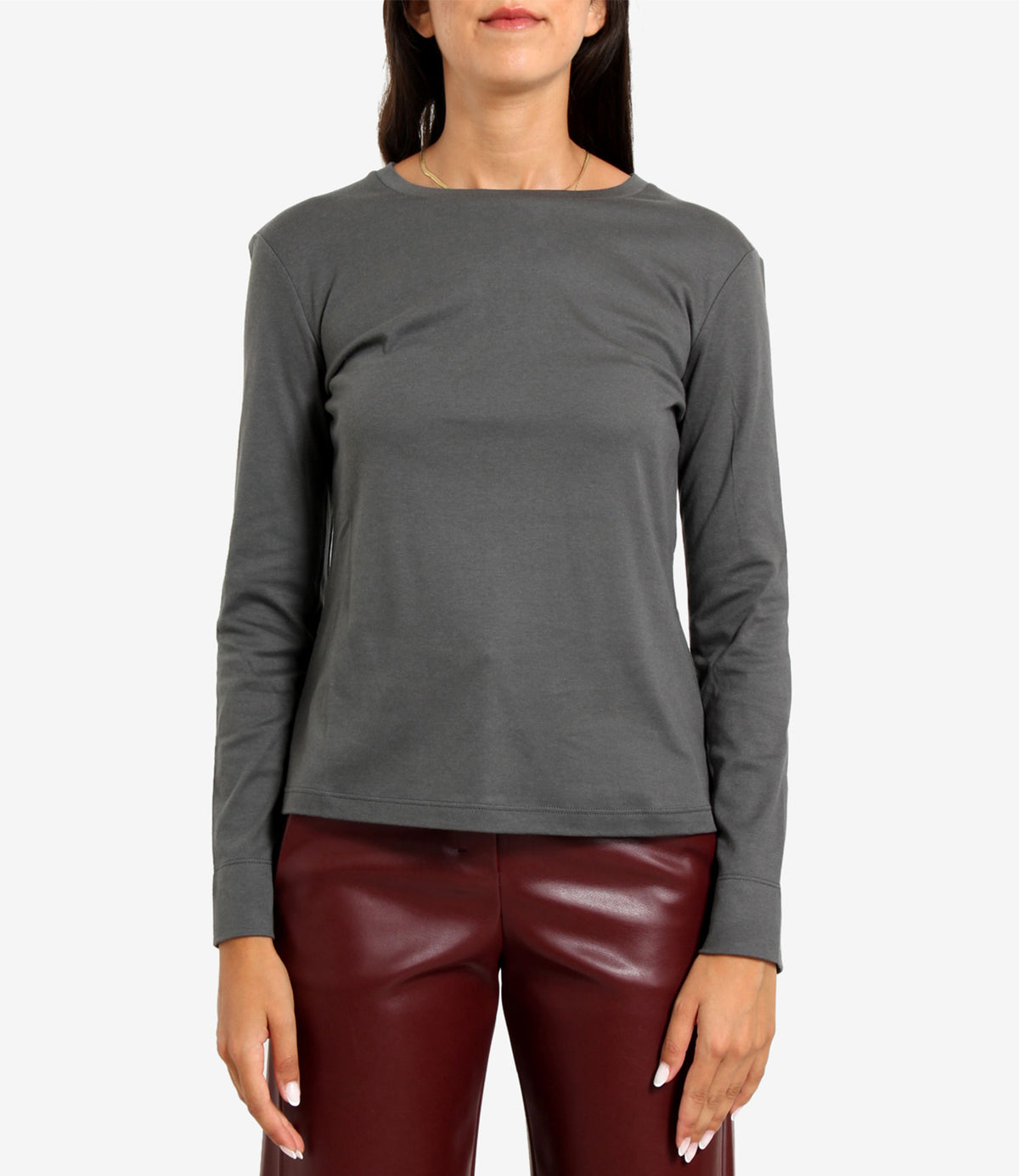 S Max Mara | T-Shirt Fumetto Grigio scuro