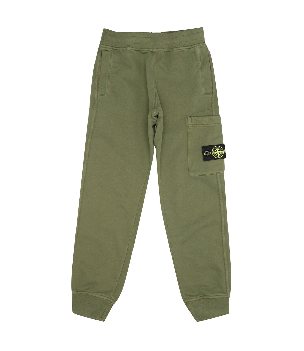 Stone Island Junior | Pantalone Sportivo Verde militare
