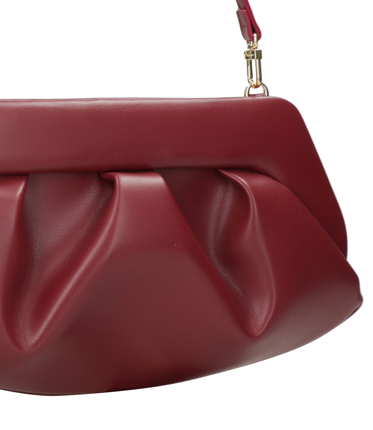 Themoirè | Clutch Bios Medium Bordeaux