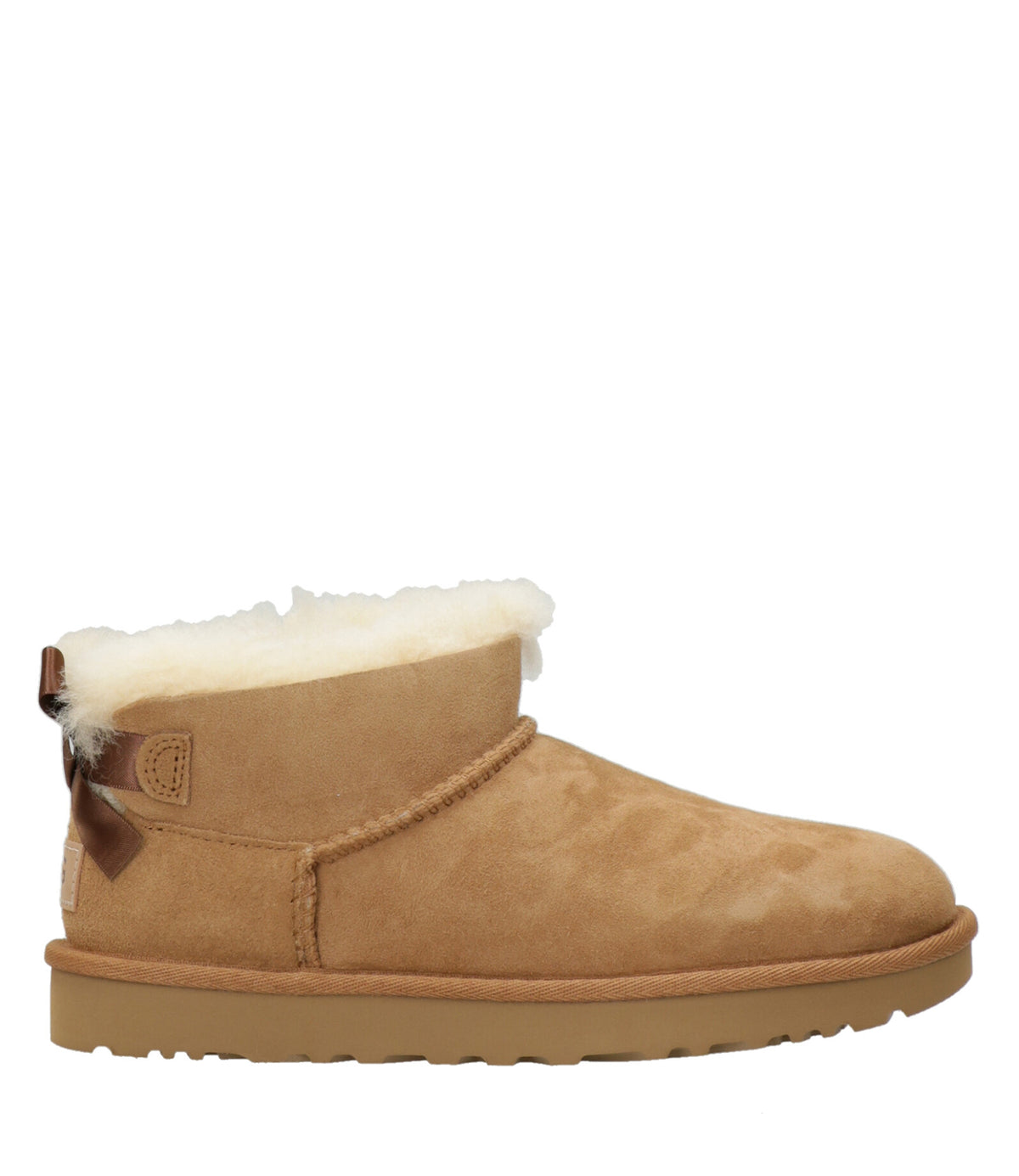 UGG | Tronchetto W Ultra Mini Bailey Bow Chestnut