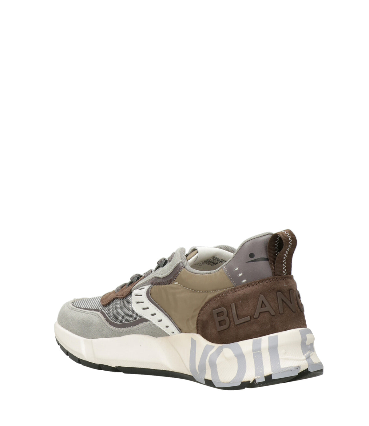 Voile Blanche | Sneakers Club 01 Grigio Marrone