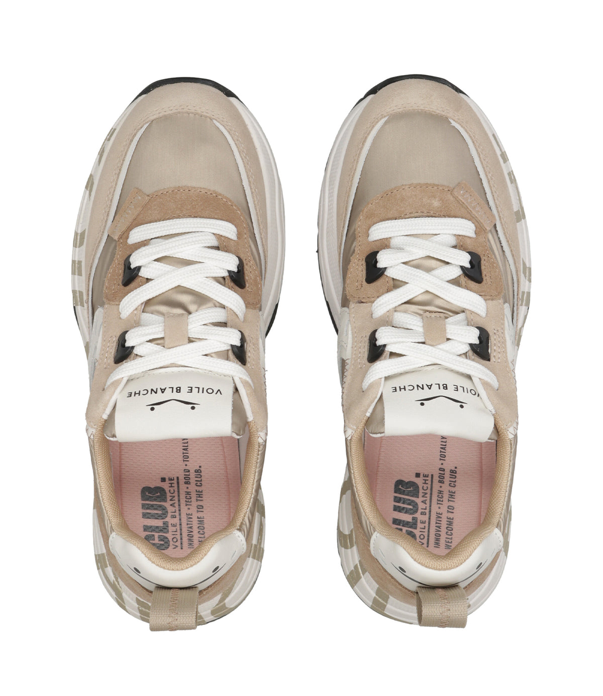Voile Blanche | Sneakers Club105 Beige