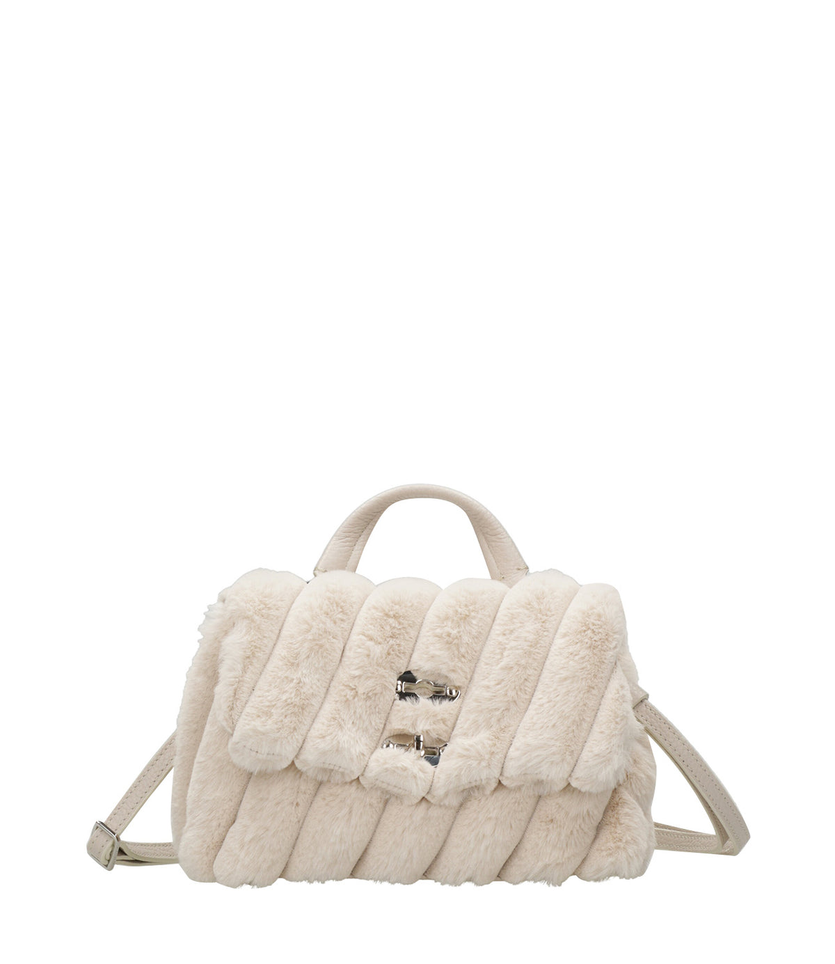 Zanellato | Borsa a Tracolla Postina® Baby Fiocco Bianco