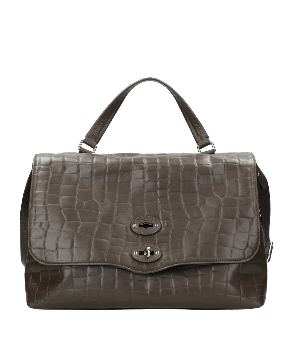 Zanellato | Borsa a Tracolla Postina® M Foulard 70 Espresso