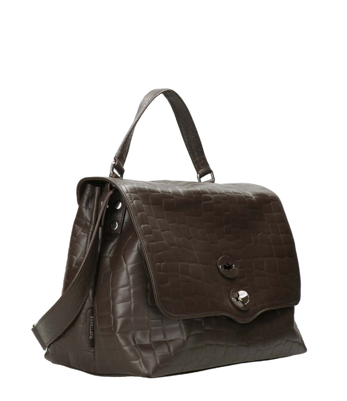 Zanellato | Borsa a Tracolla Postina® M Foulard 70 Espresso