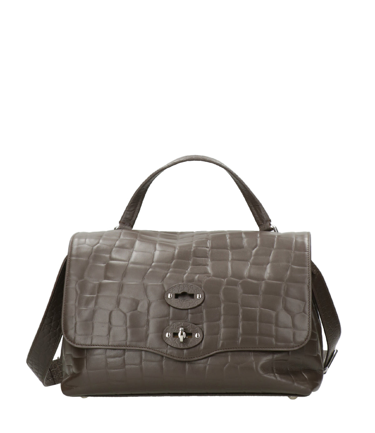 Zanellato | Borsa a Tracolla Postina® S Foulard 70 Espresso