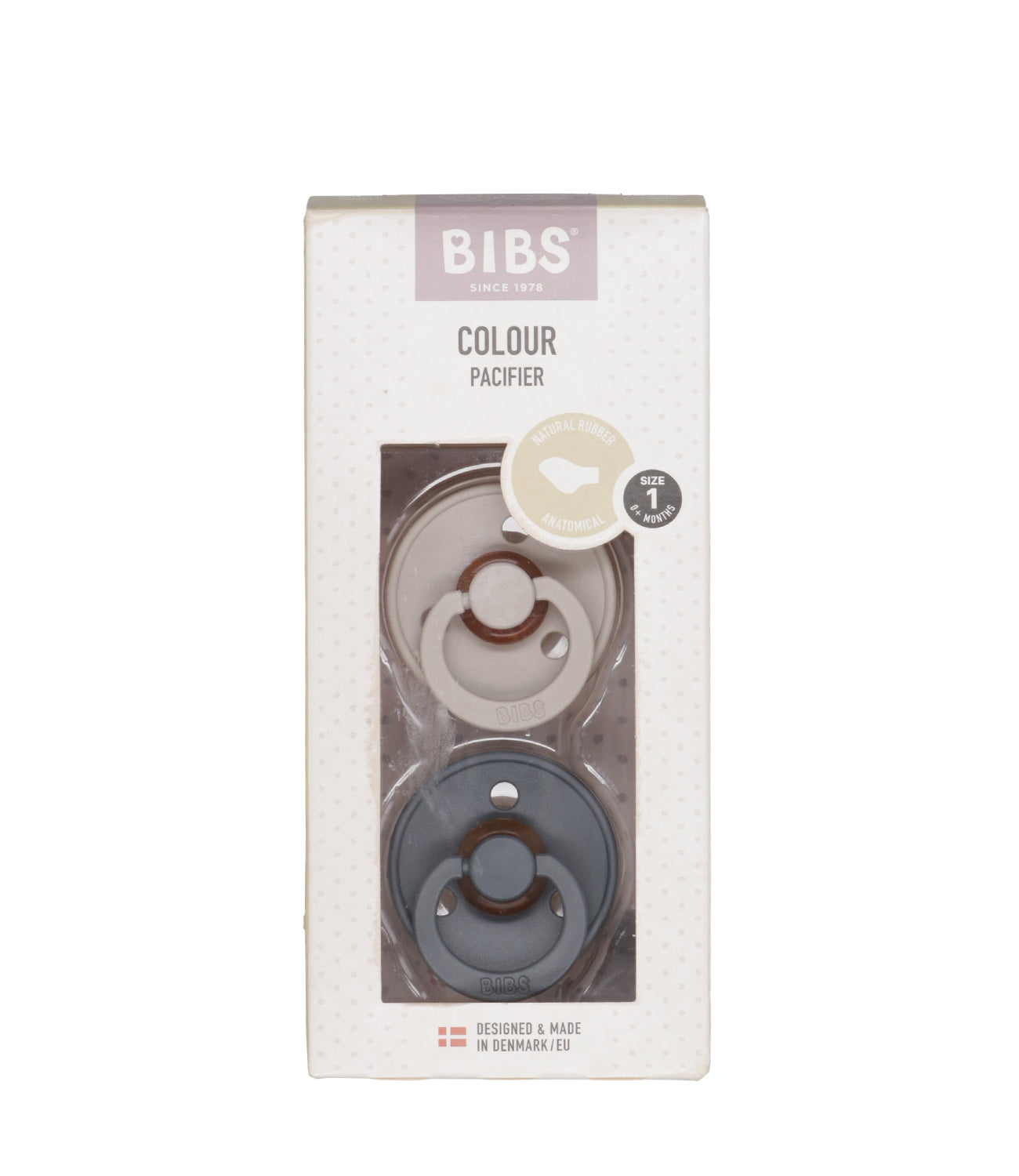 Bibs | Ciuccio Sabbia e Grigio