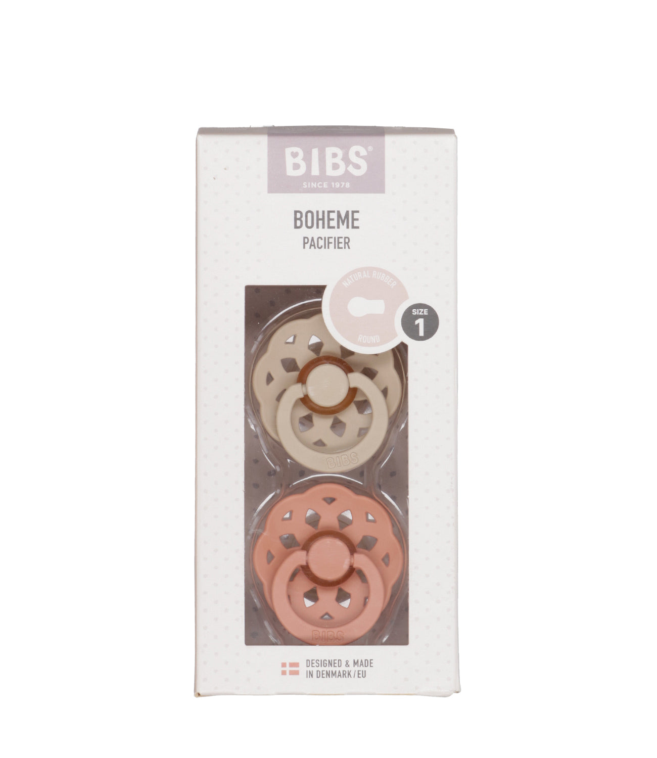 Bibs | Ciuccio Vaniglia e Rosa