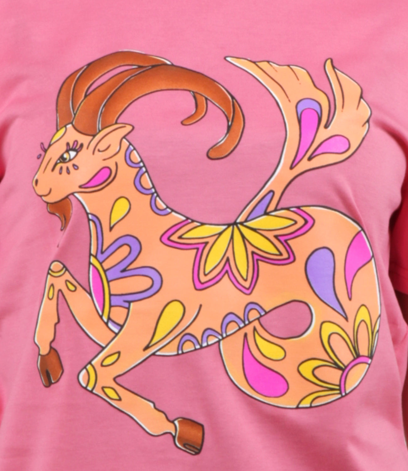 T-shirt con stampa Capricorn