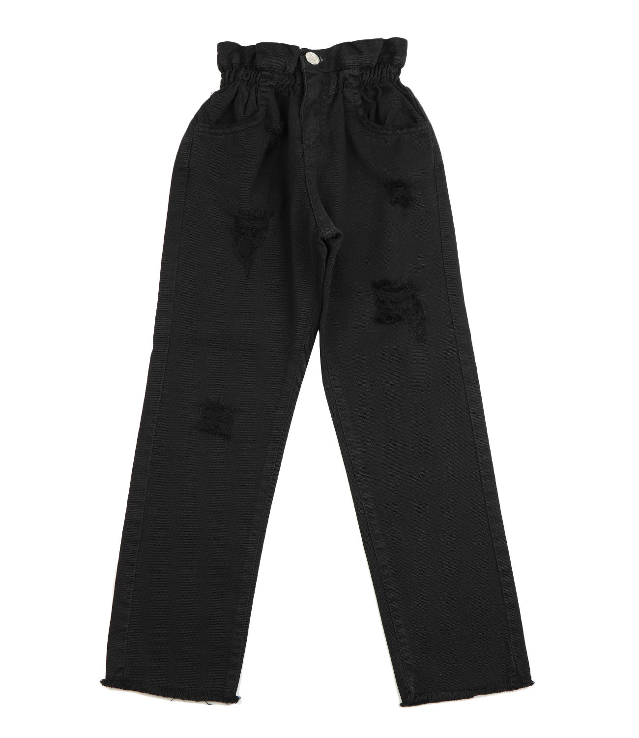 Black Denim Trousers