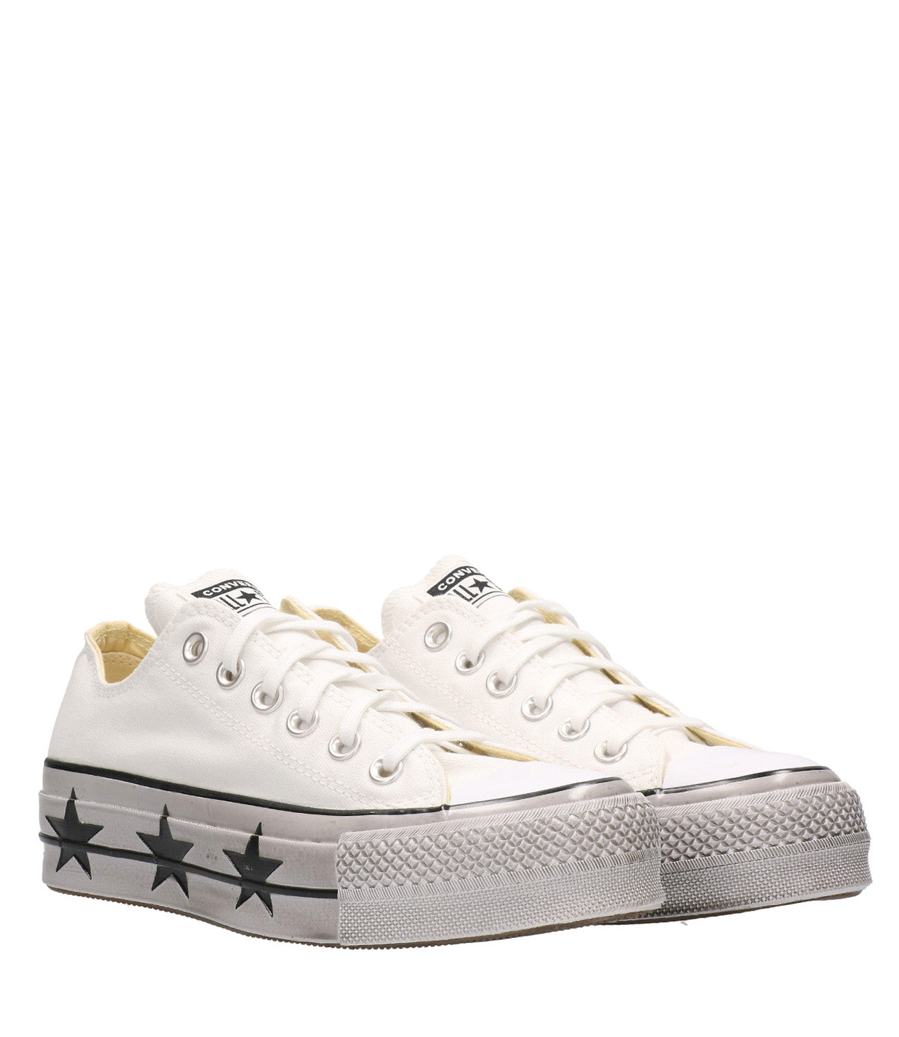 Converse Chuck Taylor All Star Platform Ltd Ox White Sneakers