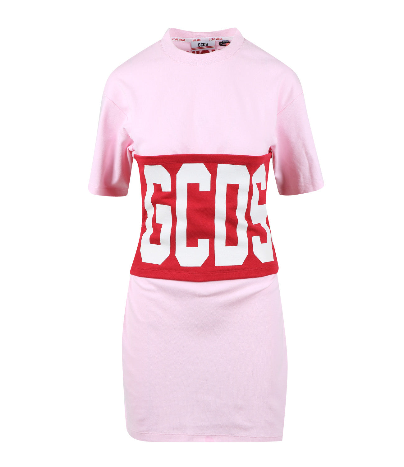 GCDS T-Shirt Rosa CC94W020602 - Main Image