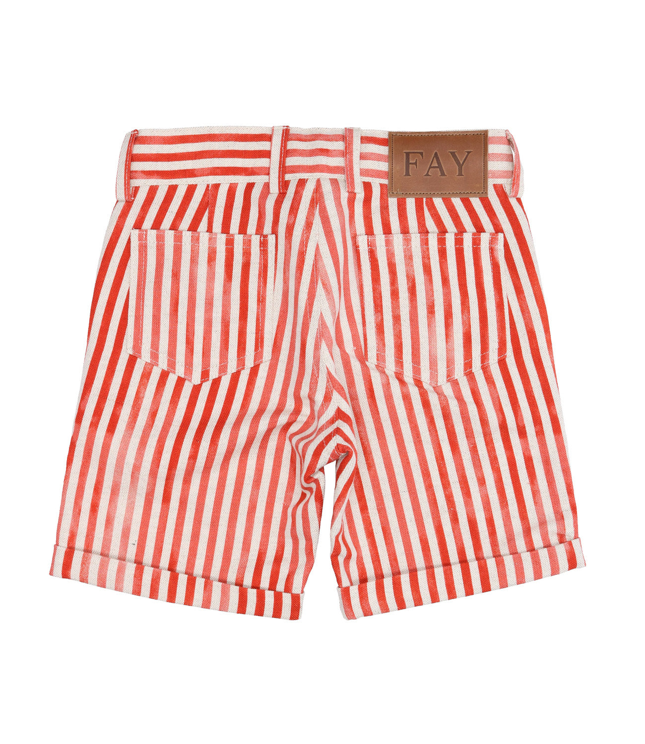 Fay Junior | Bermuda White and Red